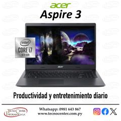 Notebook Acer Aspire 3 Intel Core i7 MX330